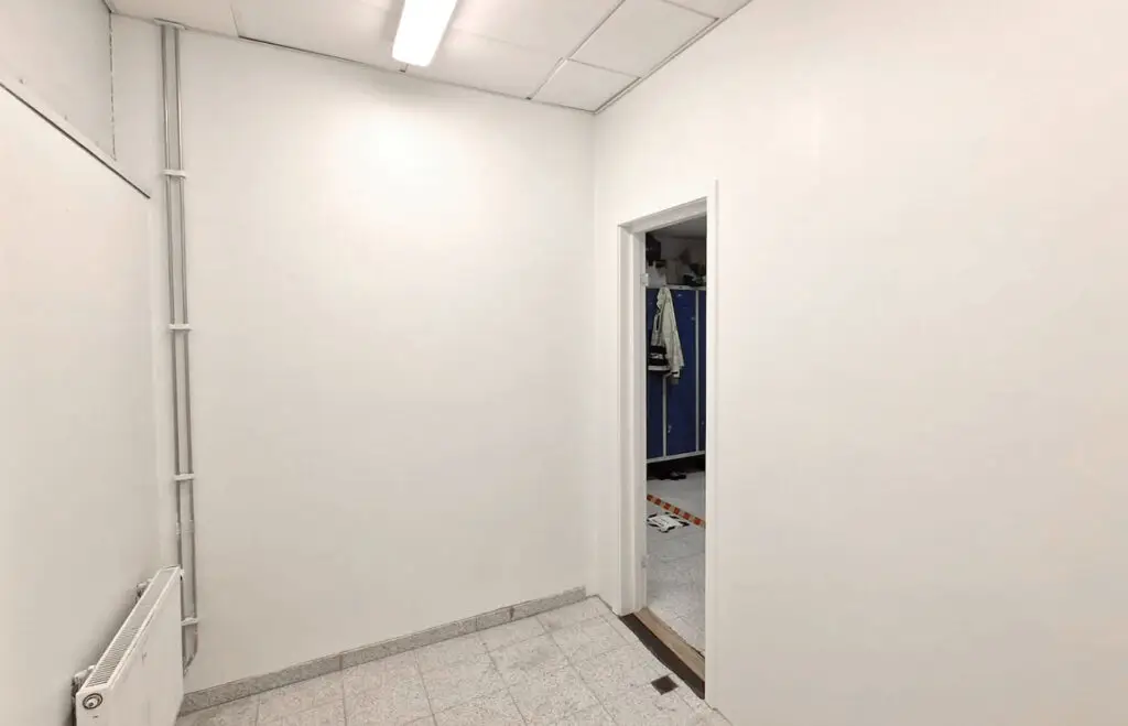 Nytt dörrhål och målning
